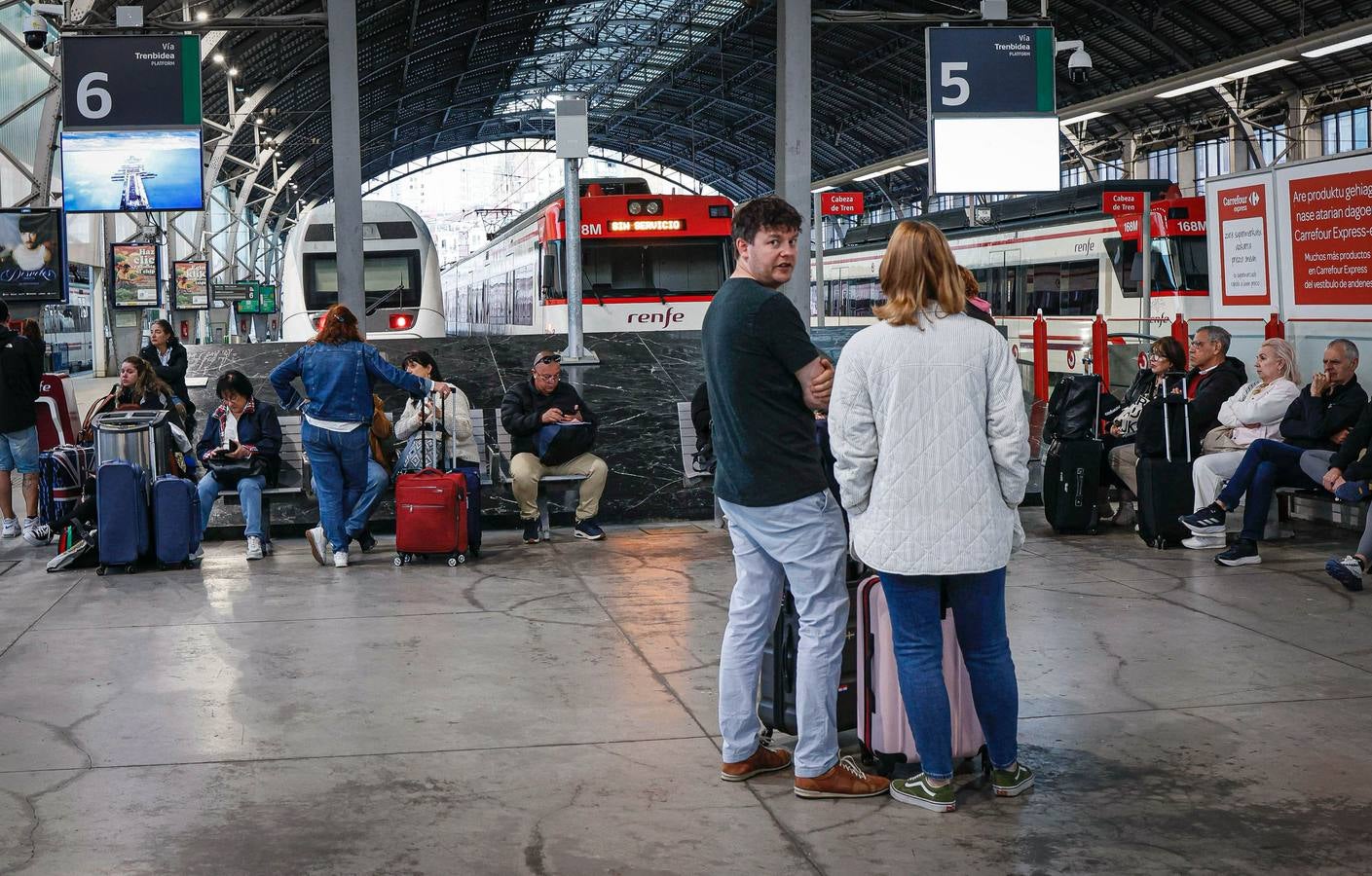 Euskadi recupera poco a poco la normalidad
