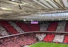 La locura de los athleticzales en las redes: venden hasta una cartulina del mosaico contra el Rangers