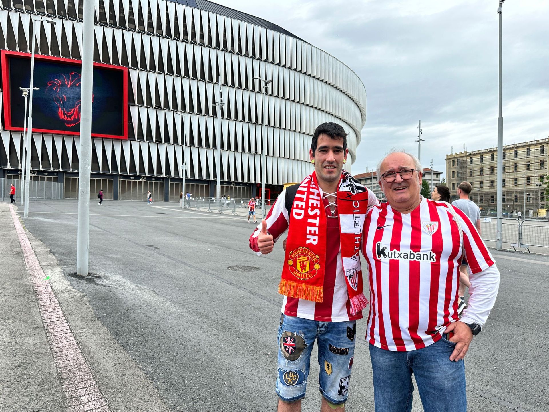 Todas las imágenes de la previa del Athletic-Manchester United