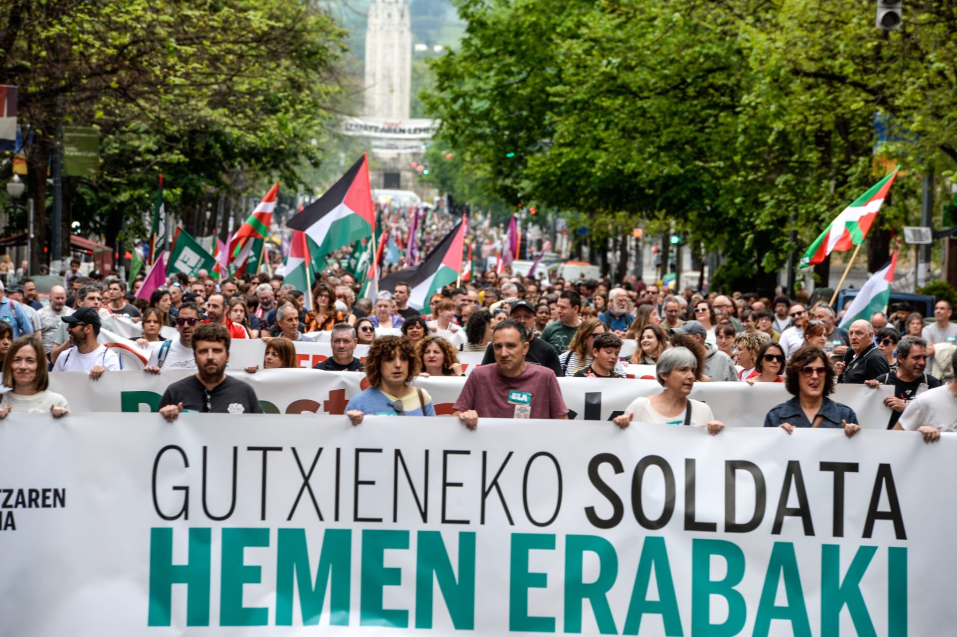 Las manifestaciones por el 1 de mayo, en imágenes