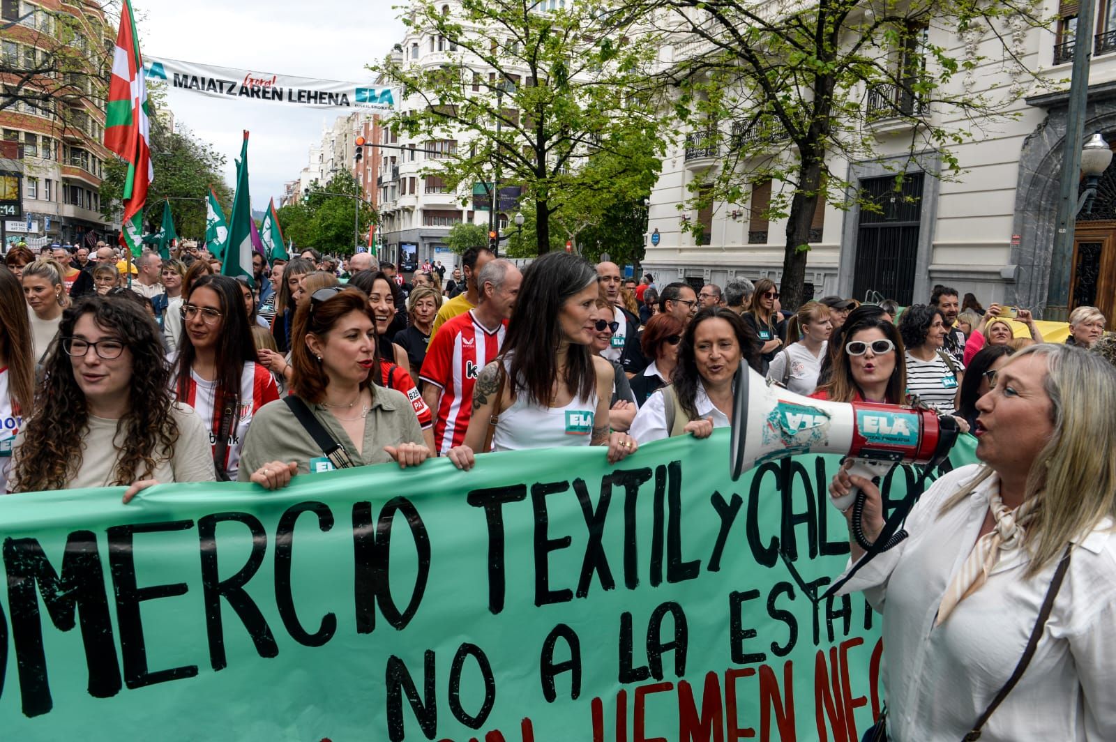 Las manifestaciones por el 1 de mayo, en imágenes