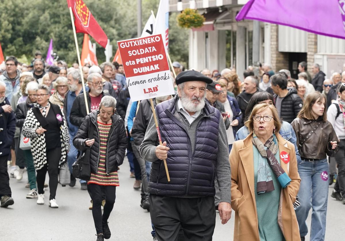 Las imágenes del 1 de mayo en Vitoria