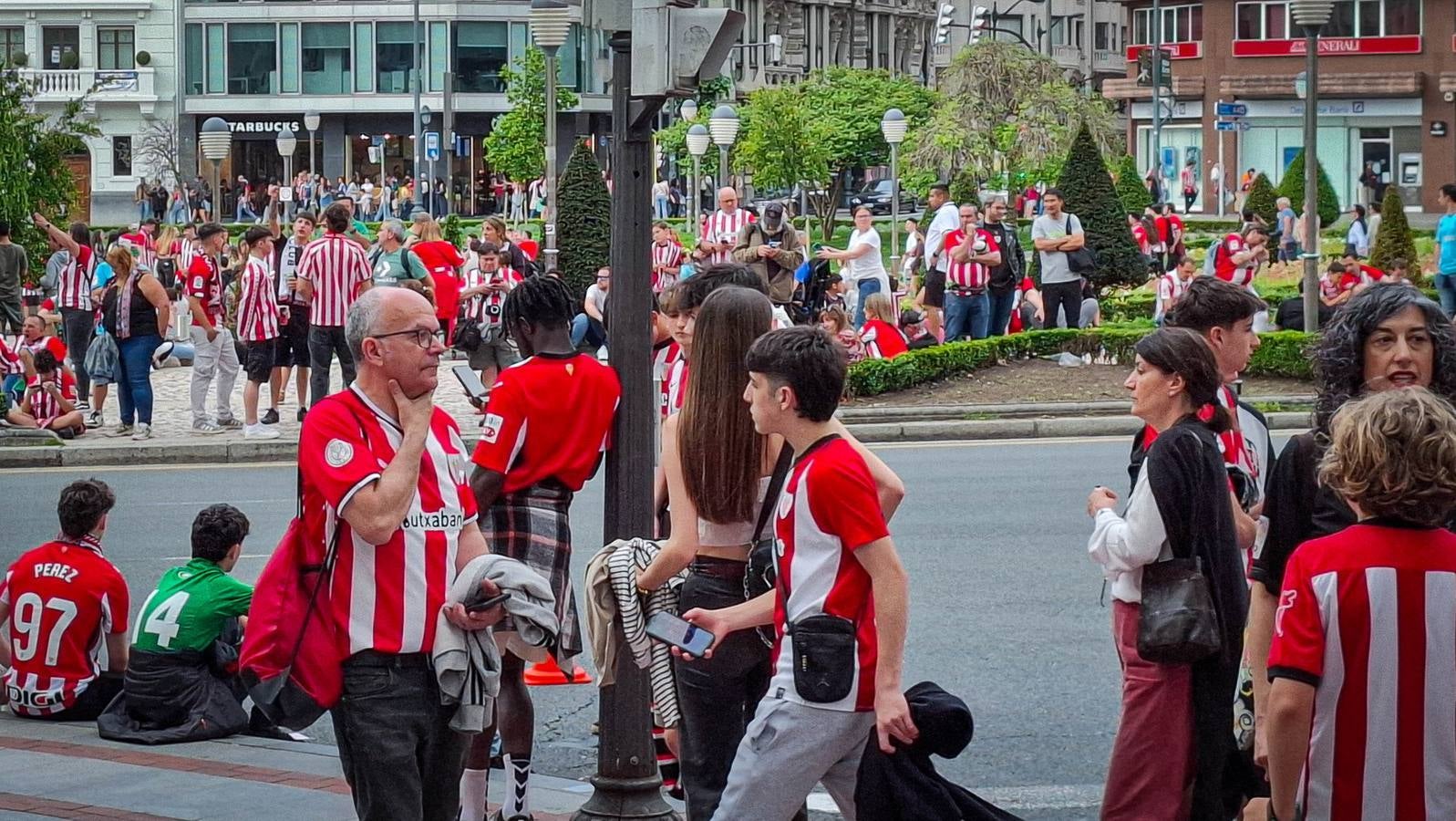 Todas las imágenes de la previa del Athletic-Manchester United