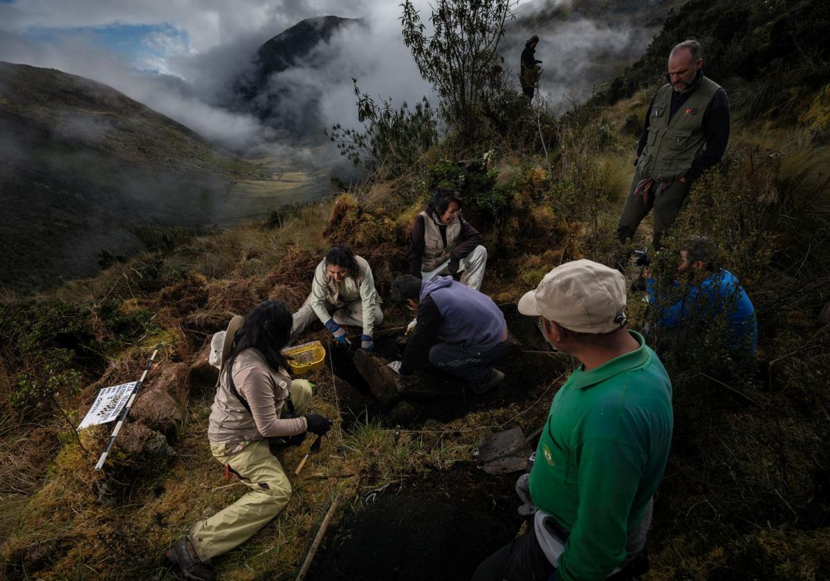Un explorador vasco en busca de las últimas minas de los incas