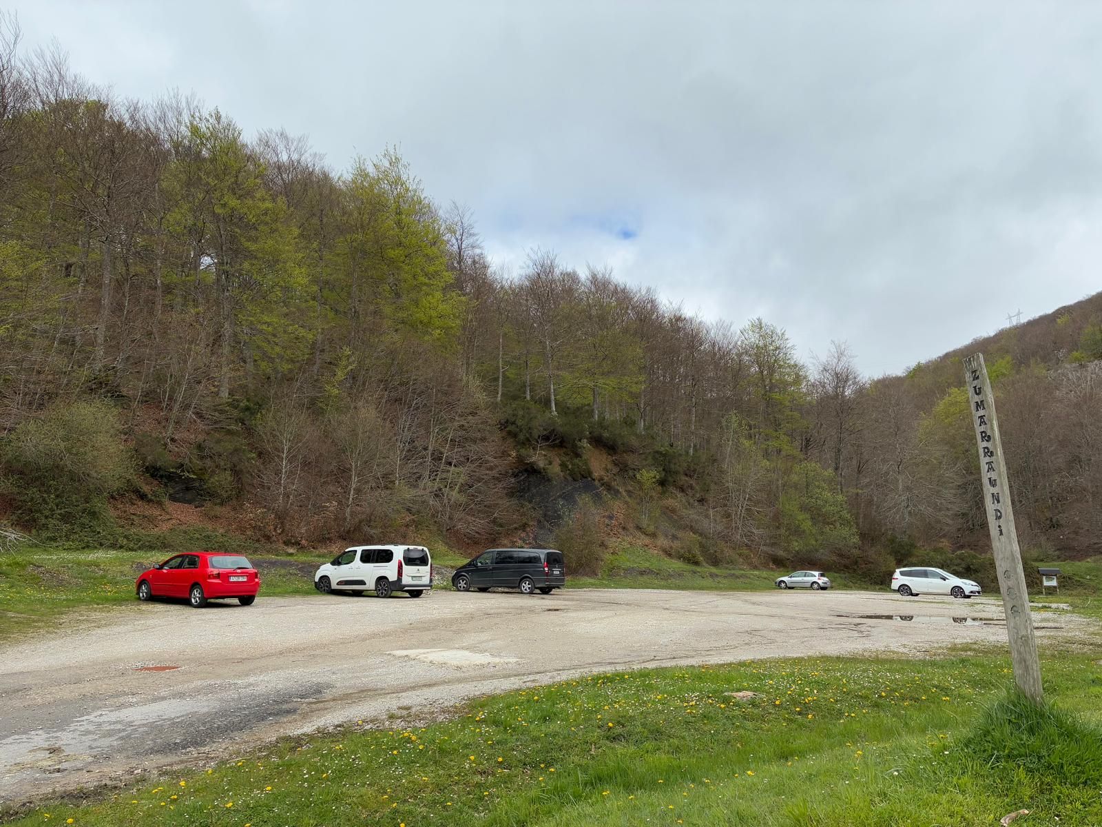 El parque natural de Aizkorri-Aratz dispondrá de un nuevo aparcamiento