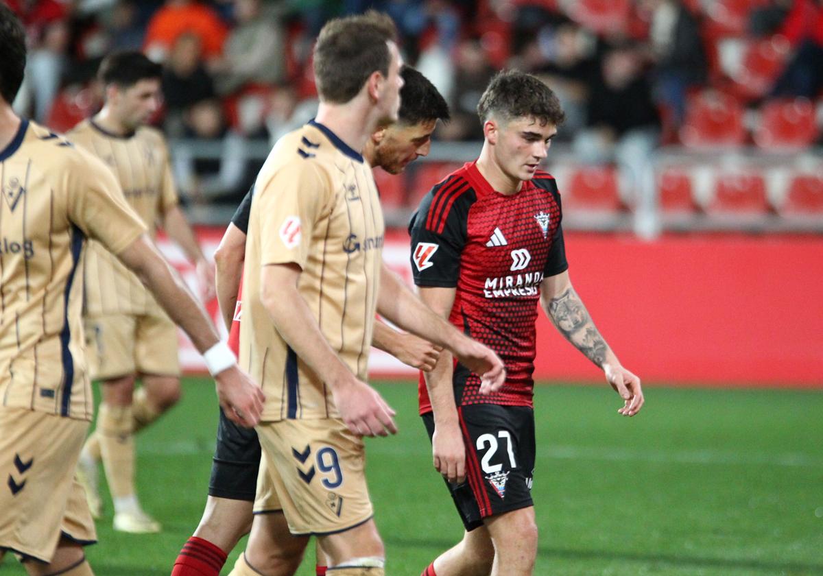 Bautista es siempre una amenaza para el Mirandés