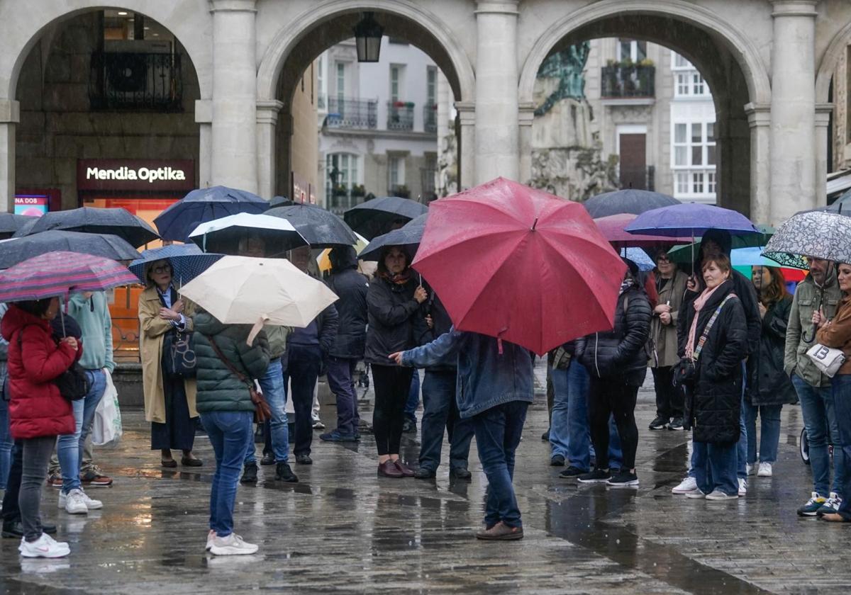 Abril triplica sus lluvias en Álava