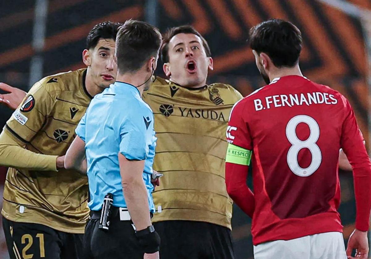 El meme de la Real Sociedad sobre el arbitraje al Athletic