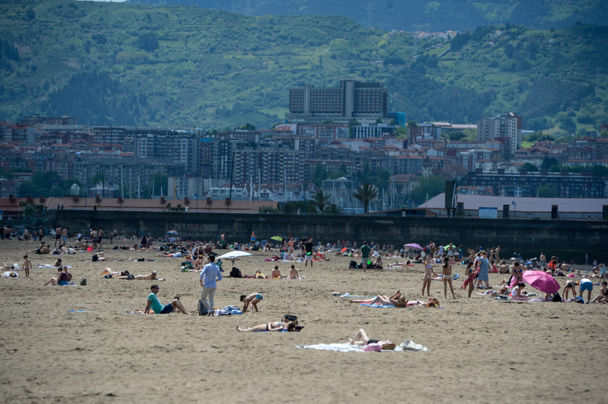 Primer día de playa en Bizkaia