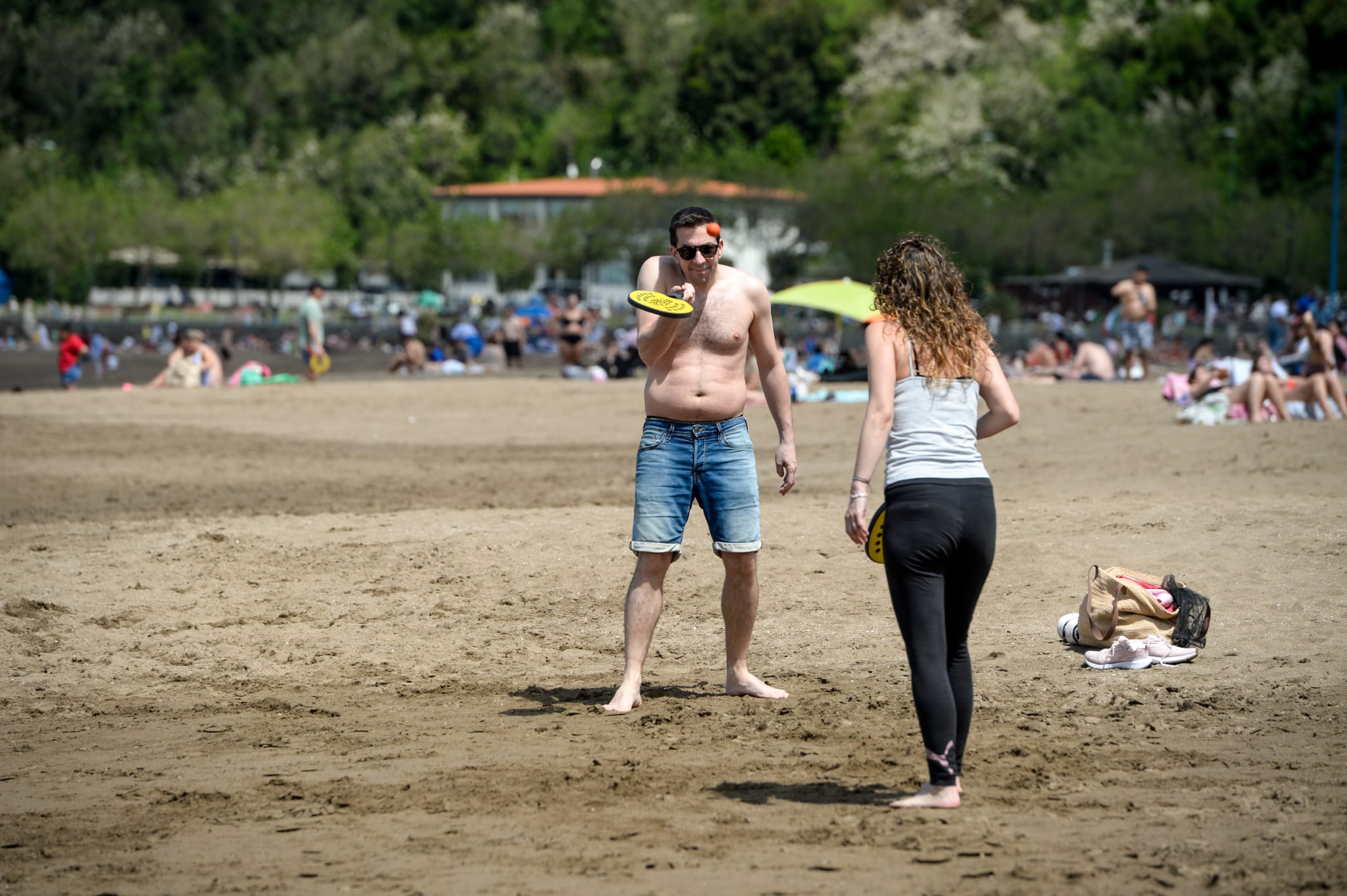 Primer día de playa en Bizkaia