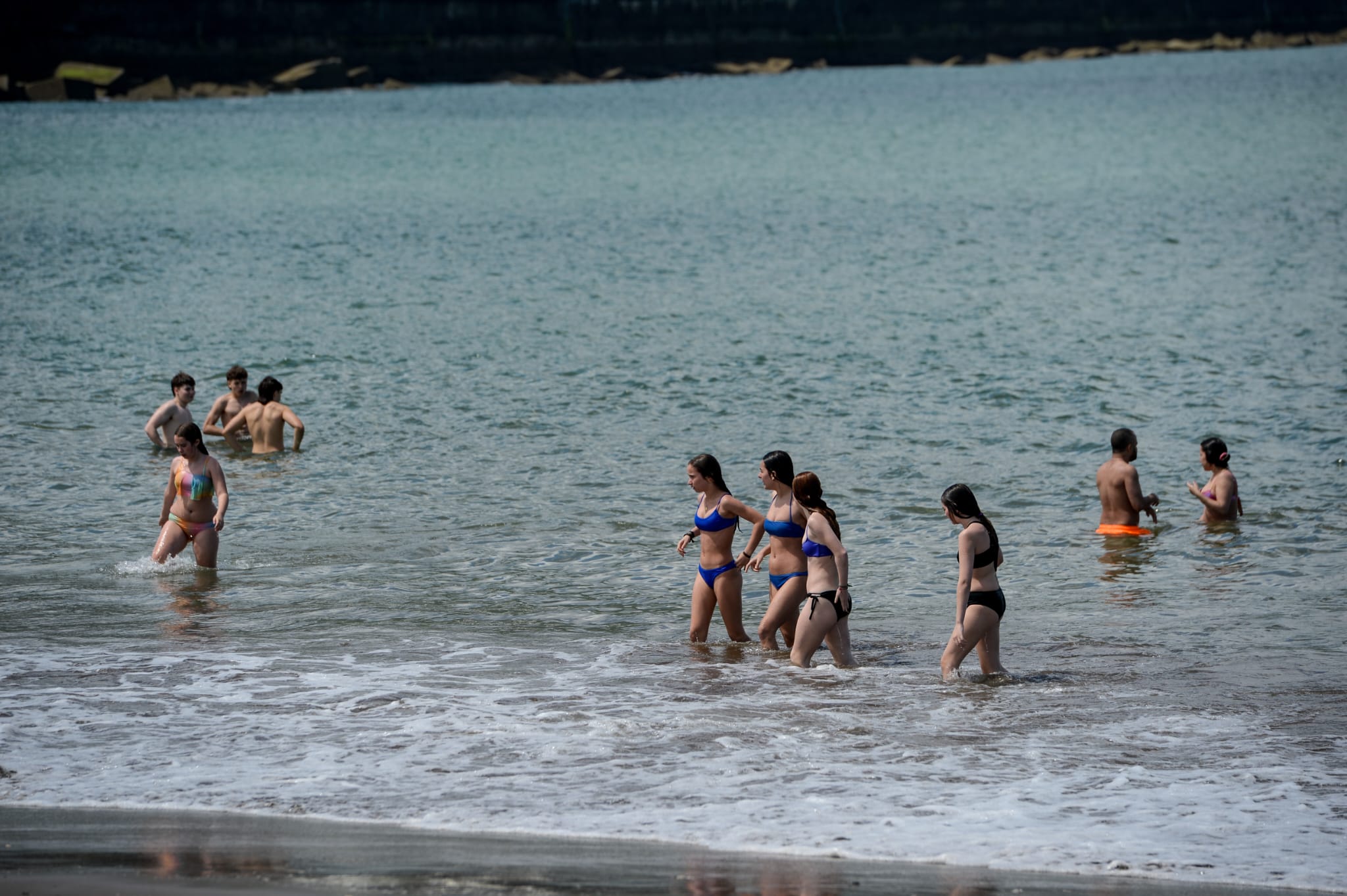 Primer día de playa en Bizkaia