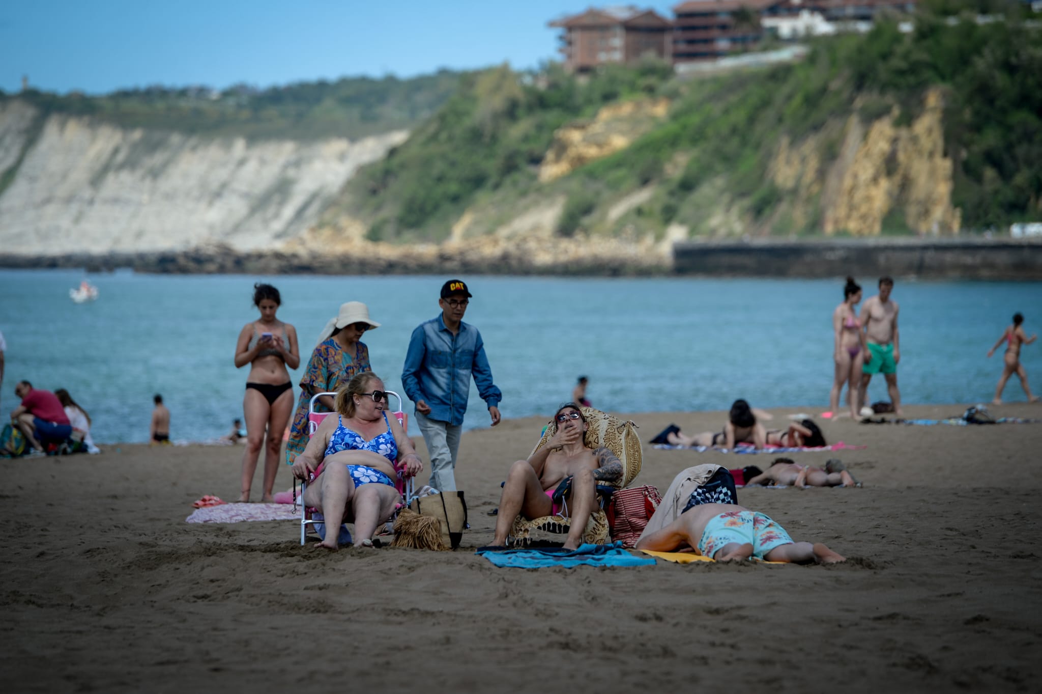 Primer día de playa en Bizkaia