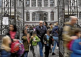 Imagen del colegio Indautxu, uno de los analizados.