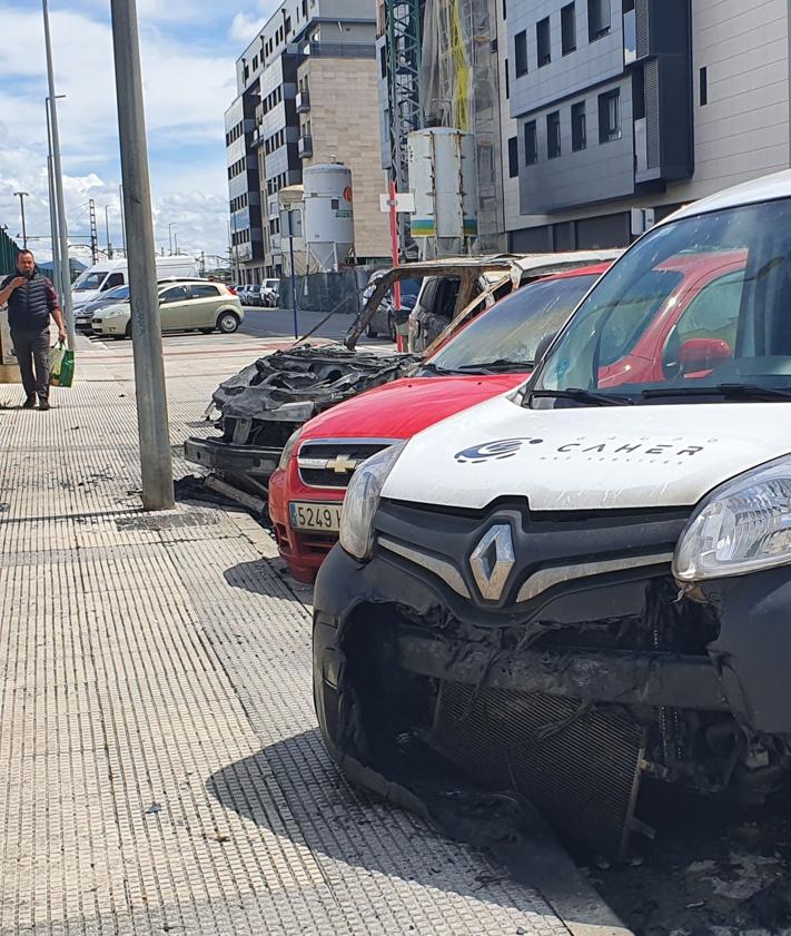 Imagen secundaria 2 - Los destrozos son evidentes y cuantiosos.