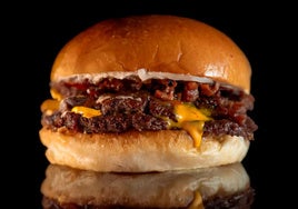 La hamburguesa Martxel, una de las participantes del certamen.