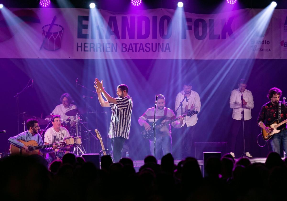 El festival de música Erandio Folk estrena ubicación en Altzaga el próximo 10 de mayo