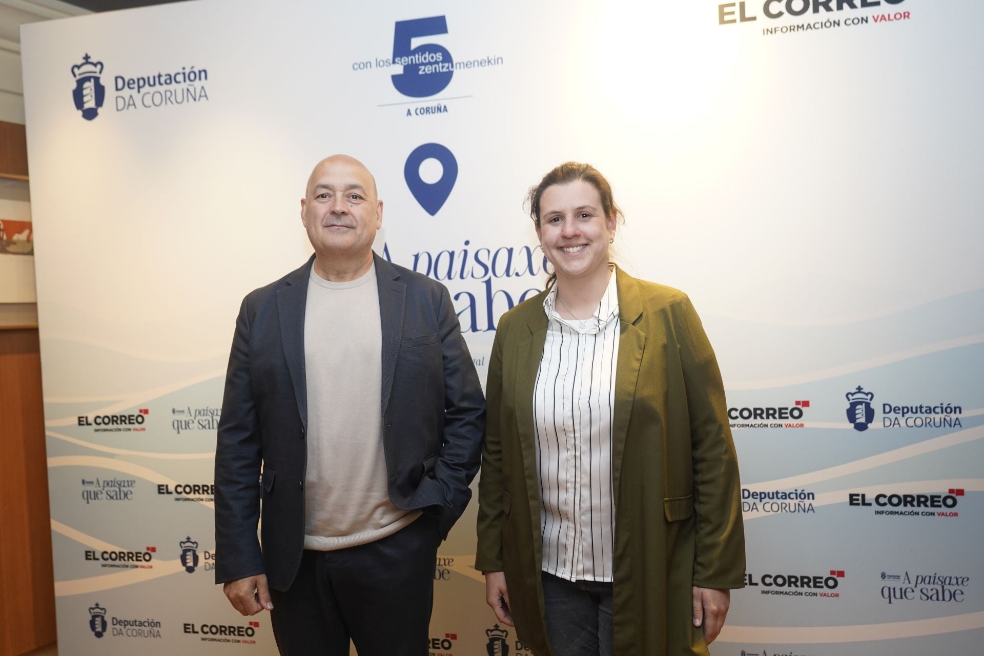 Manuel Quintanar y Elena Garagarza.