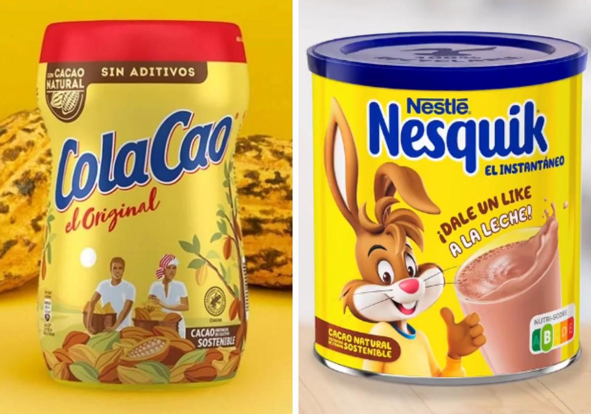 Expertos analizan la calidad nutricional del ColaCao y el Nesquik