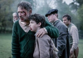 Urko Olazabal y Unax Hayden en 'Las ciegas hormigas' (Inurri itsuak).