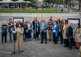 Leixuri Arrizabalaga, en su intervención para anunciar las actividades en el Día Internacional de los Museos.