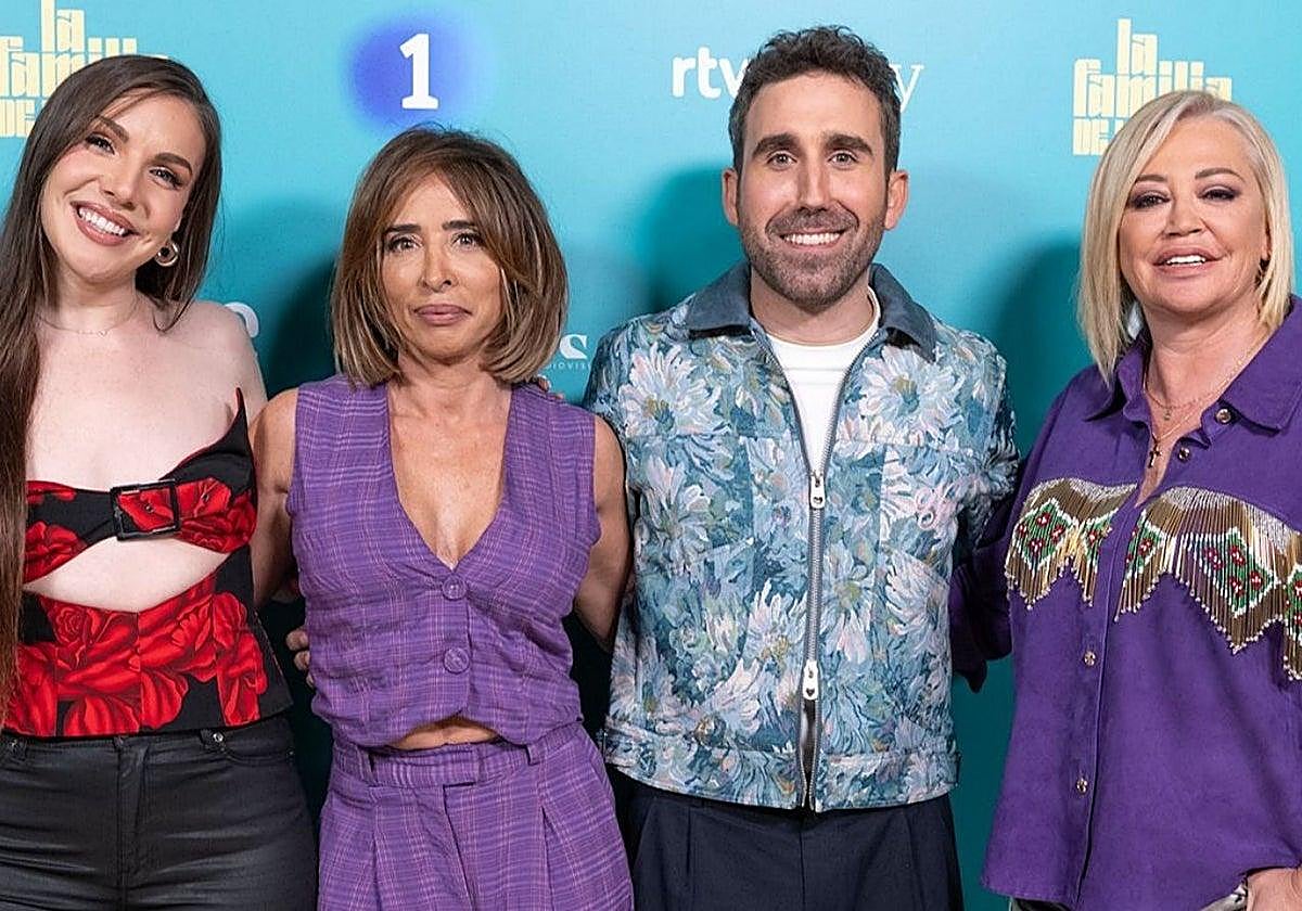 La familia de la tele.