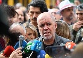 Unai Sordo, líder de Comisiones Obreras.