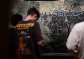 Visitantes de la exposición del museo berlinés.