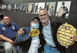 Kepa Junkera y Rekalde se dan un homenaje