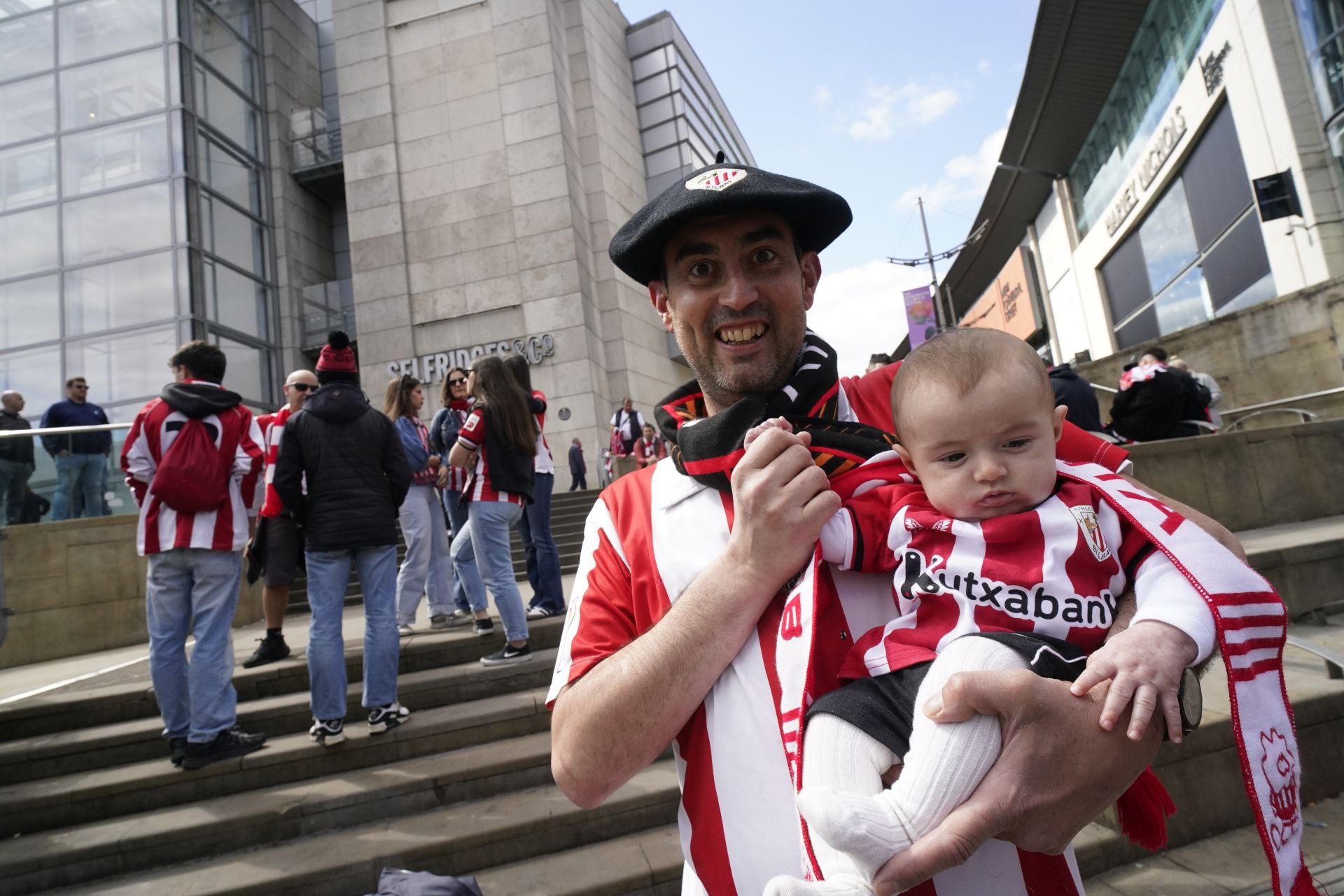 Todas las imágenes de la previa del Manchester United-Athletic