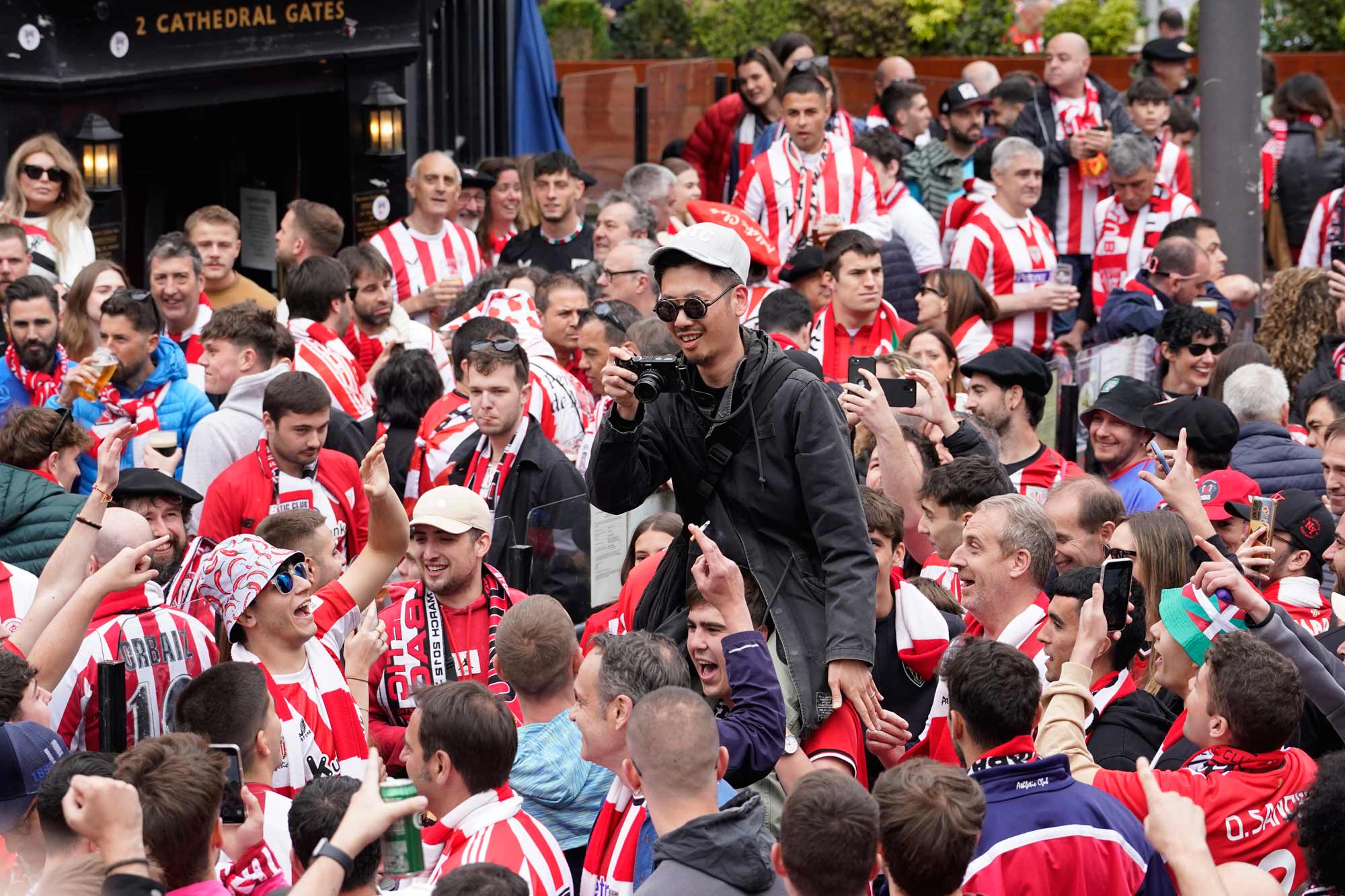 Todas las imágenes de la previa del Manchester United-Athletic