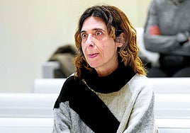 Sorzabal, durante el juicio de la Audiencia Nacional.
