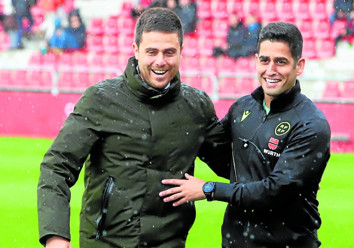 «Lo que tiene que hacer el Mirandés es ganar y cuando estemos en 'play off', ganar lo que quede»
