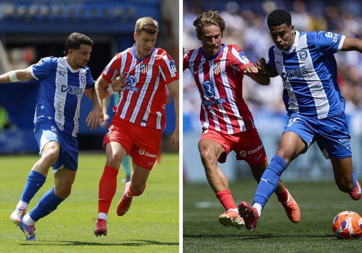 Así han endurecido Mouriño y Garcés a la defensa del Alavés