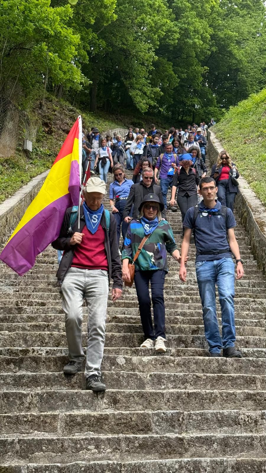 La visita de los Reyes a Mauthausen, en imágenes