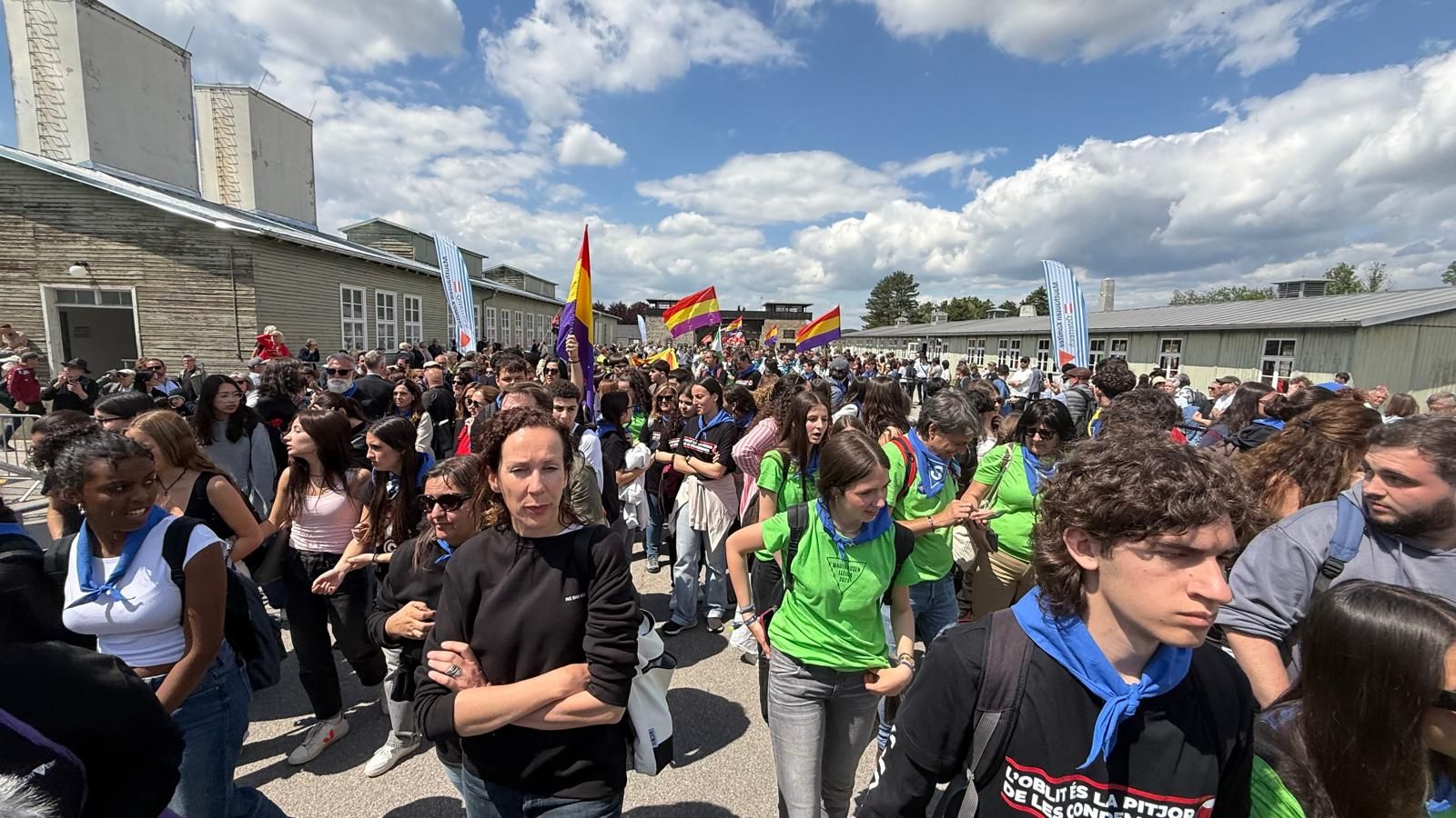 La visita de los Reyes a Mauthausen, en imágenes