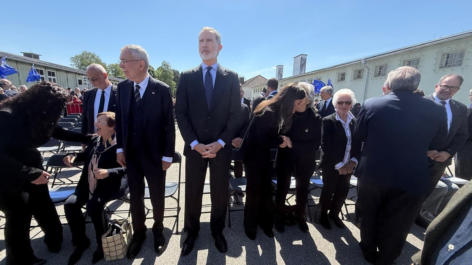 La visita de los Reyes a Mauthausen, en imágenes