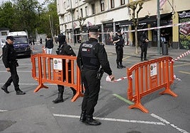 El dispositivo de seguridad desplegado en el enfrentamiento contra el Rangers ya conllevó el cierre de numerosos negocios.