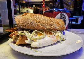 Los dos bocadillos bilbaínos que han sido elegidos entre los mejores de Euskadi de este año