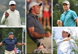 Los grandes favoritos al PGA Championship: McIlroy, Scheffler, DeChambeau...