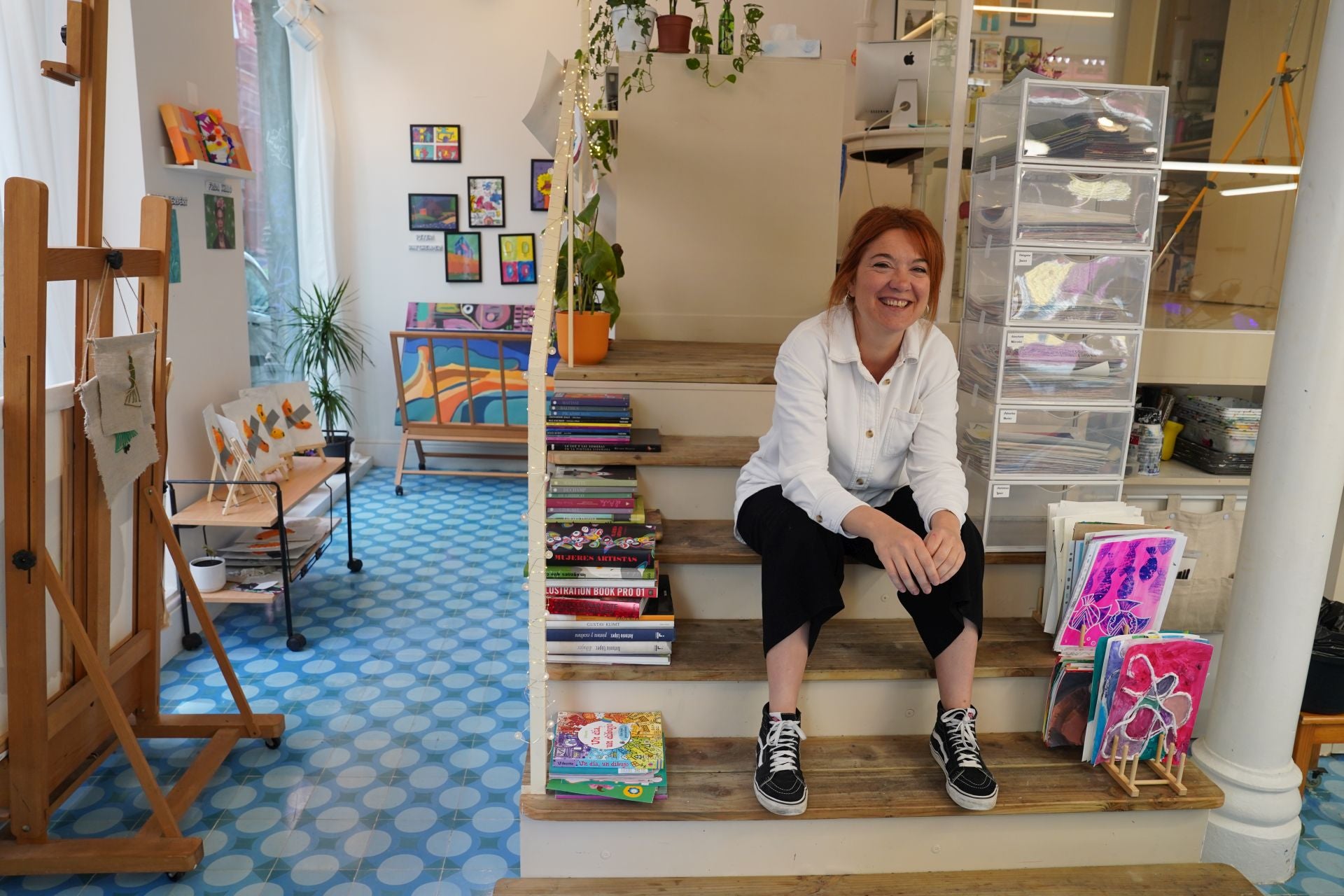 El novedoso espacio creativo de Bilbao La Vieja: un paraíso a todo color para niños y adultos