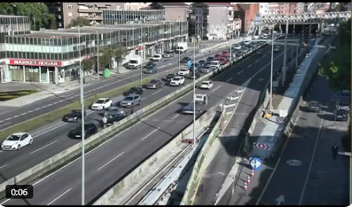 Una persona resulta herida en un accidente múltiple en La Avanzada