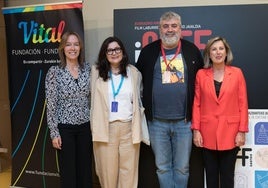 Arantxa Ibañez de Opakua, Sonia Pacios, Kepa Sojo y Sonia Díaz de Corcuera