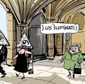 La viñeta de Cerrajería sobre la nueva iluminación de la catedral Santa María