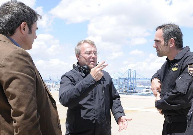 Daniel Monzón dirige a Sergi López y Luis Tosar en 'El Niño'.