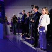 El lehendakari Pradales, durante la inauguración.