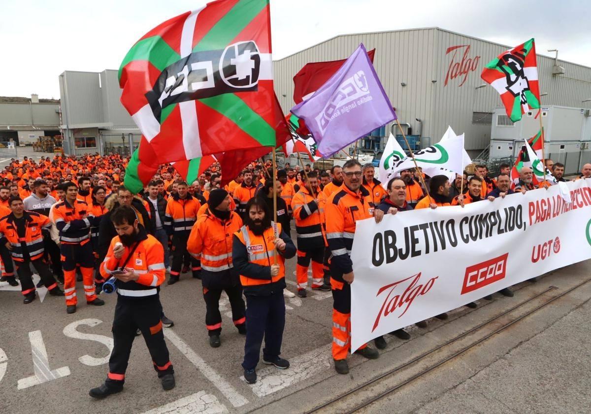 Los sindicatos de Talgo muestran su preocupación por el estado de la empresa