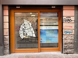 Oficina de atención de la calle Pintorería.