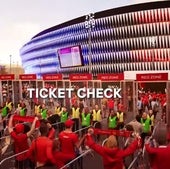 Así será el acceso a San Mamés de las aficiones en la final de la Europa League: nuevo filtro de seguridad en Sabino Arana y recorridos diferentes