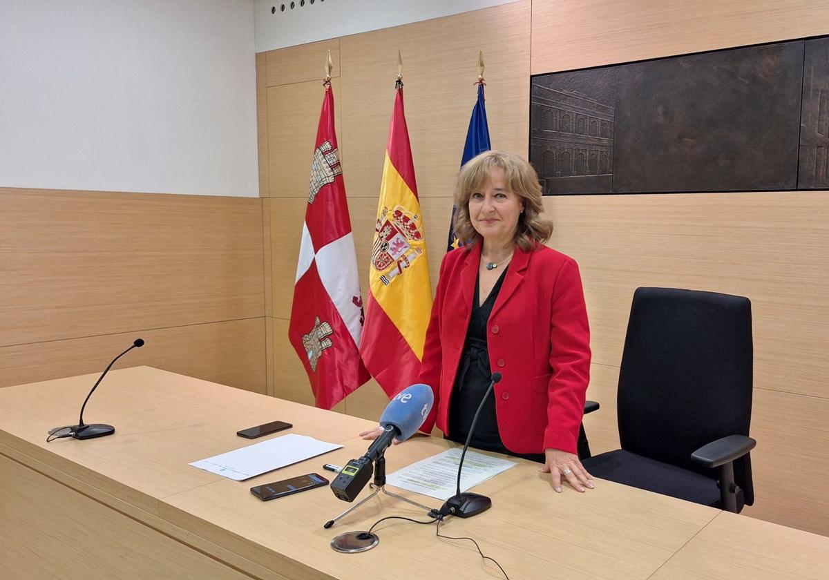 La presidenta del TSJCyL presentó la memoria de 2014.