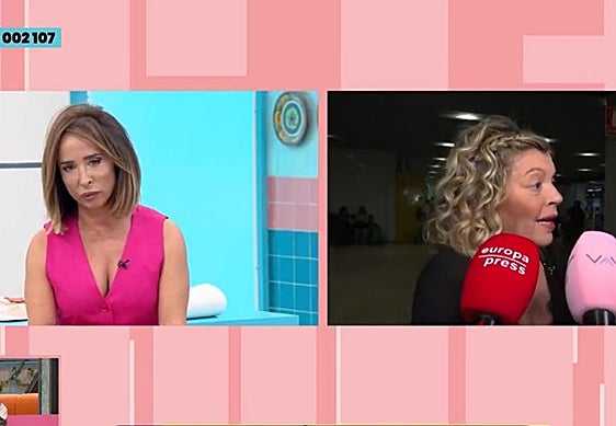 María Patiño estalla contra Terelu Campos: «Tú no eres actriz, yo tampoco lo soy, soy periodista»